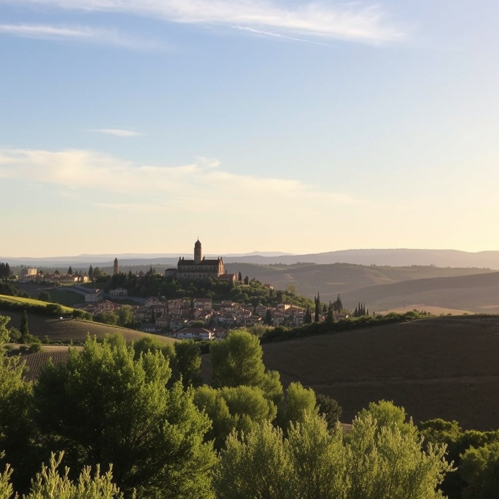 Carcès, en Provence verte.