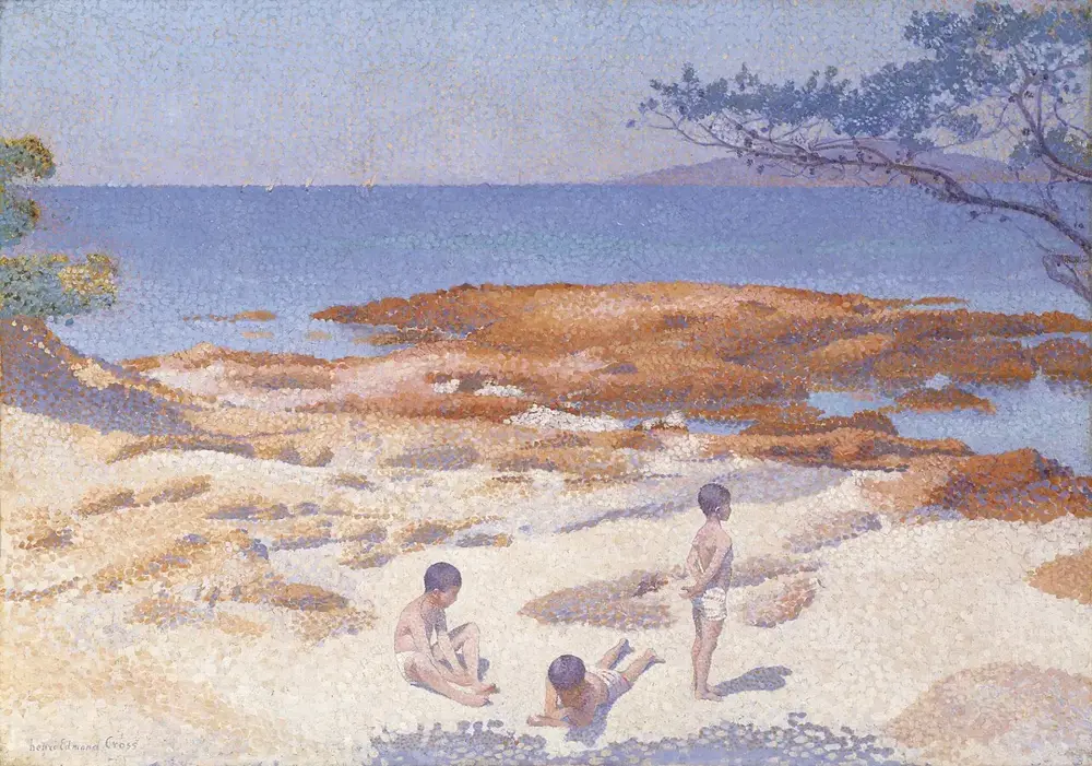 Vue de Plage de Cabasson